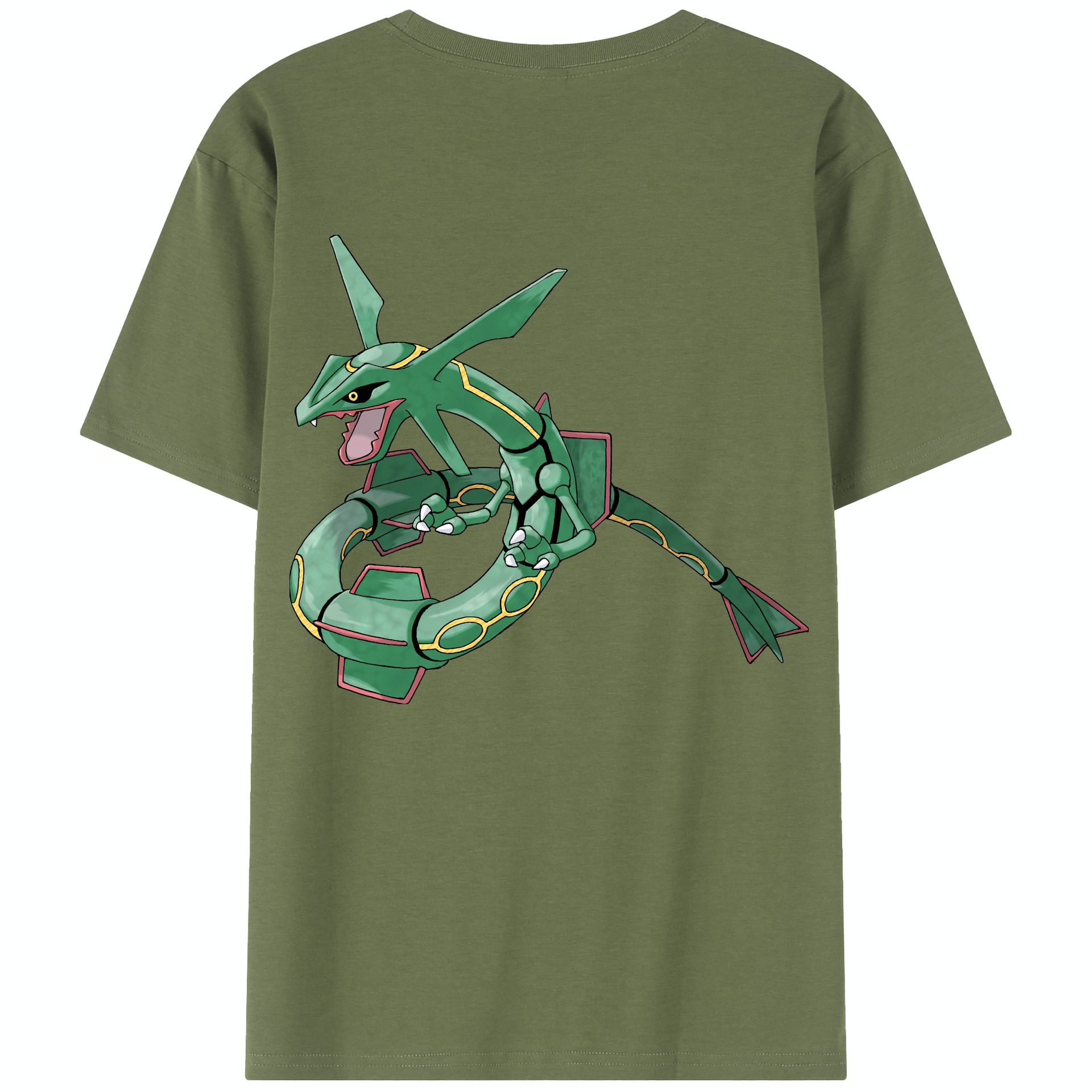 （画像用） ポケットモンスター Pokémon 綿100％半袖Tシャツ（背面プリント）